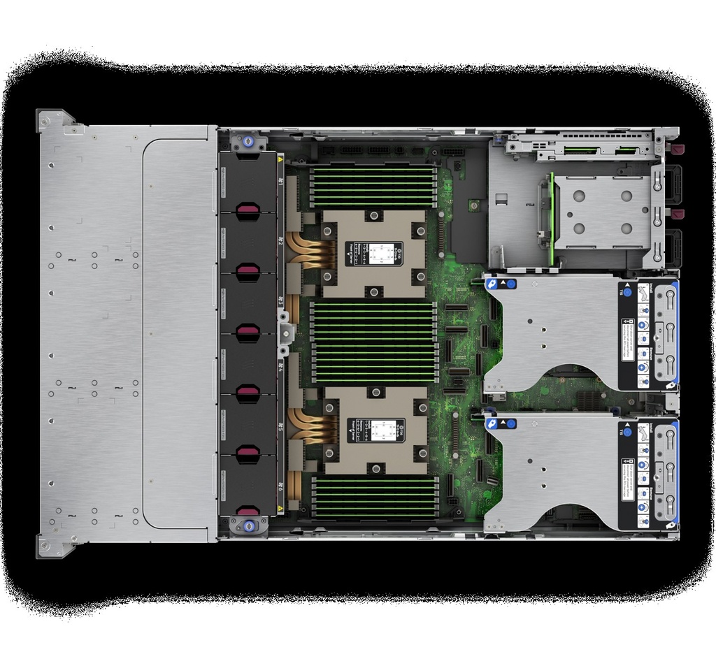 [HPE-P66781-B21] HPE ProLiant DL385 Gen11 9124 3.0GHz 16-core 1P 32GB-R 8SFF 800W PS Server