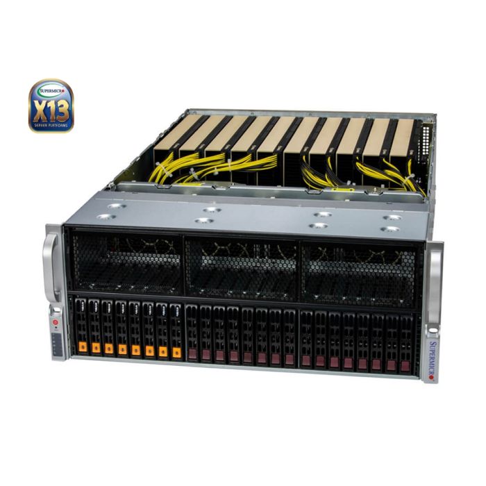 [SUPERM-YS-421GE-TNRT-KIT] Supermicro SYS-421GE-TNRT 4U Rackmount X13 DP GPU SuperServer