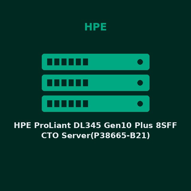 [HPE-P38665B21-KIT] HPE ProLiant DL345 Gen10 Plus 8SFF CTO Server(P38665-B21)
