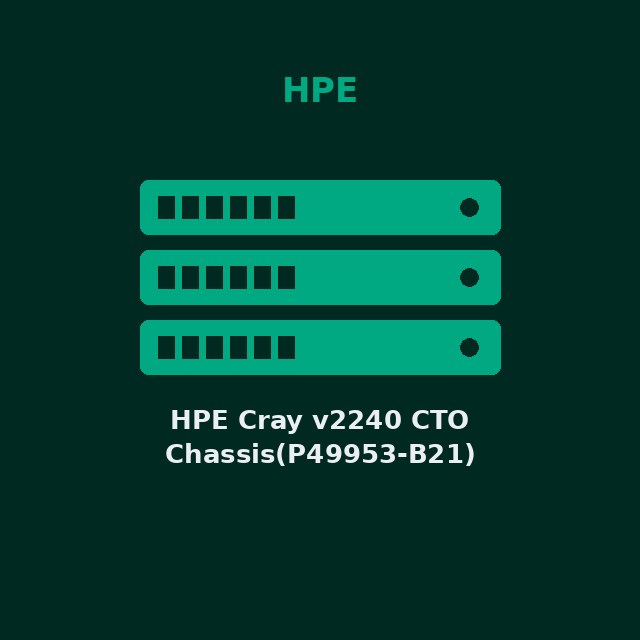 [HPE-P49953B21-KIT] HPE Cray v2240 CTO Chassis(P49953-B21)
