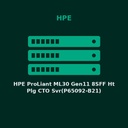 HPE ProLiant ML30 Gen11 8SFF Ht Plg CTO Svr(P65092-B21)