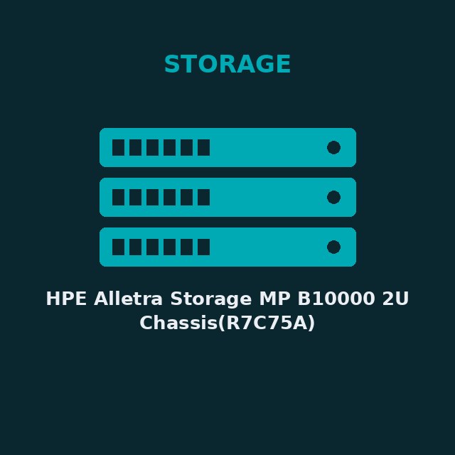[HPE-R7C75A-KIT] HPE Alletra Storage MP B10000 2U Chassis(R7C75A)