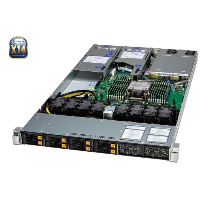 [SMC-YS-112H-TN] Supermicro SYS-112H-TN 1U Rackmount X14 UP Hyper SuperServer