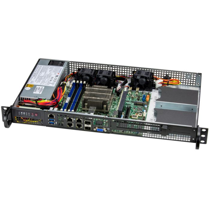 [SMC-YS-510D-4C-FN6P] Supermicro 1U Rackmount Server SYS-510D-4C-FN6P IOT System
