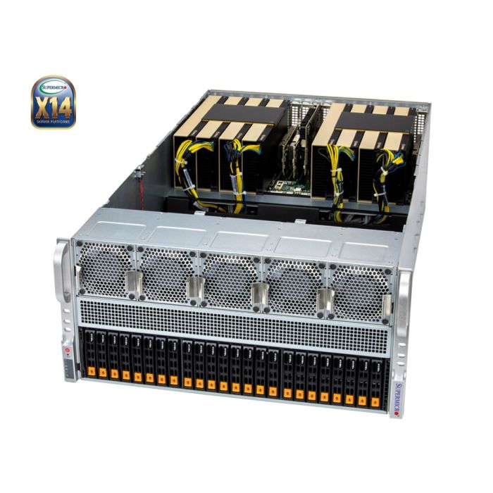 [SMC-YS-522GA-NRT] Supermicro SYS-522GA-NRT 5U Rackmount X14 DP GPU SuperServer