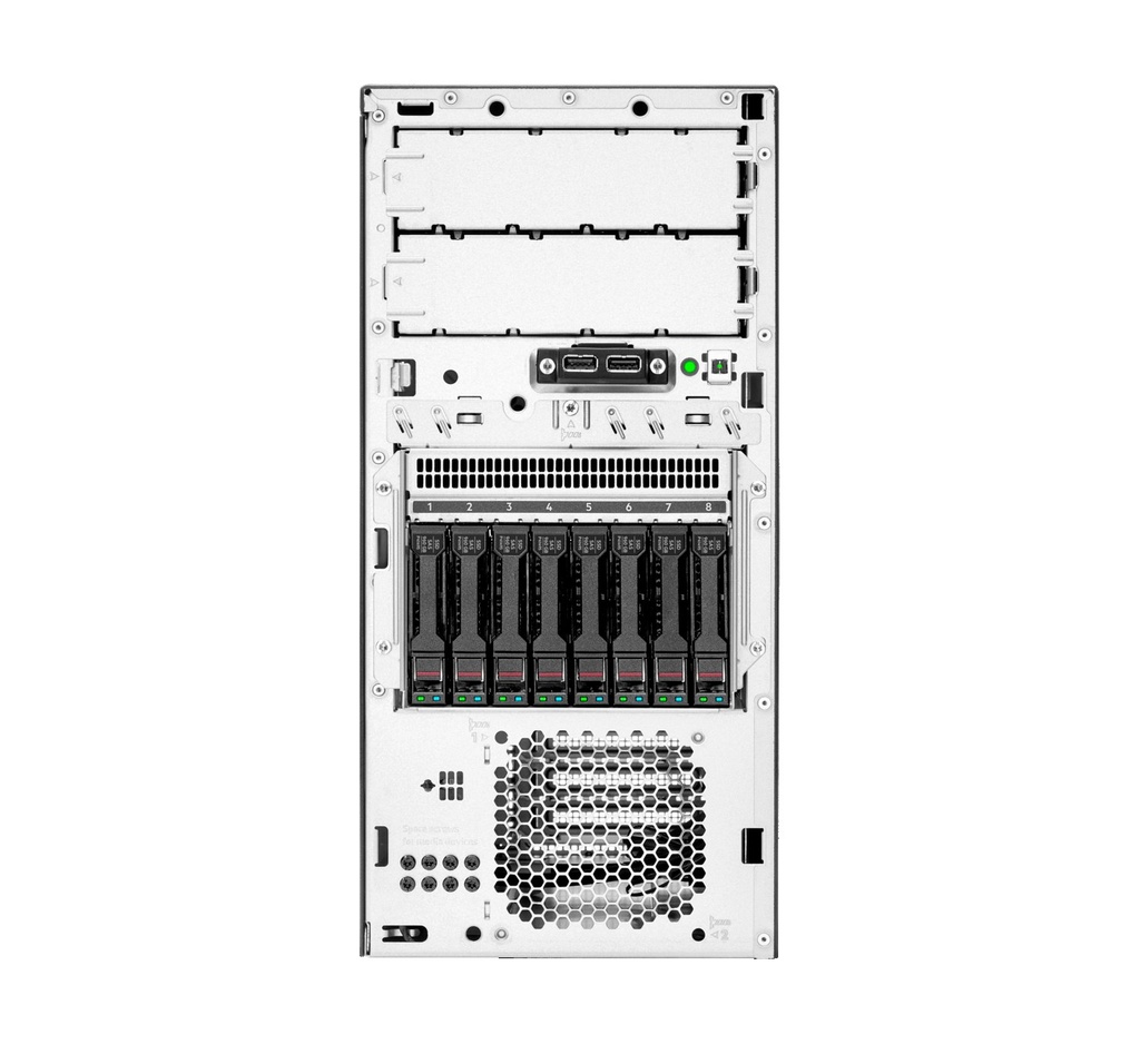 [HPE-P44720-421] HPE ProLiant ML30 Gen10 Plus E-2314 2.8GHz 4-core 1P 16GB-U 4LFF 350W PS Server