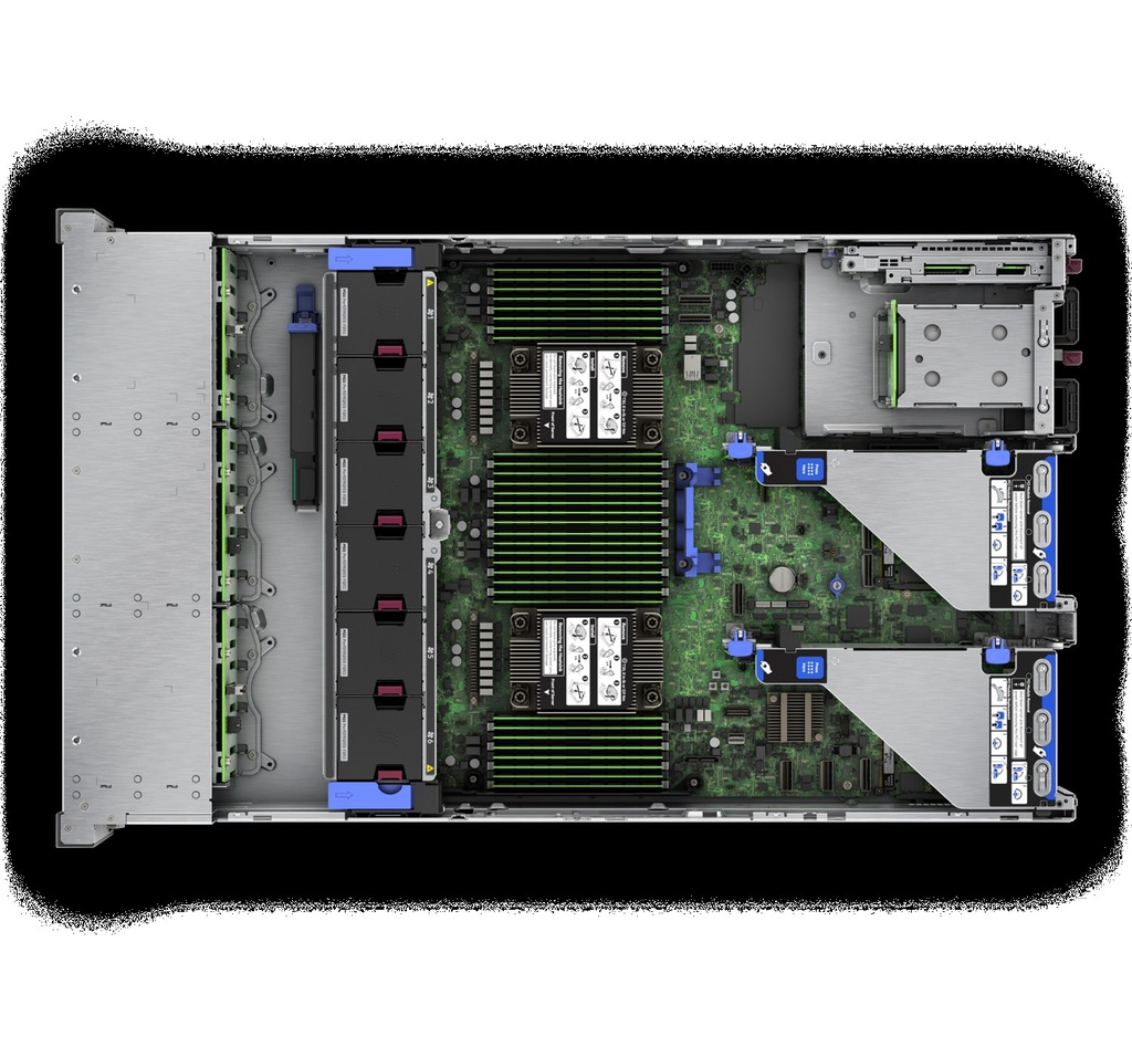 [HPE-P52561-421] HPE ProLiant DL380 Gen11 5416S 2.0GHz 16-core 1P 32GB-R MR408i-o NC 8SFF 1000W PS Server