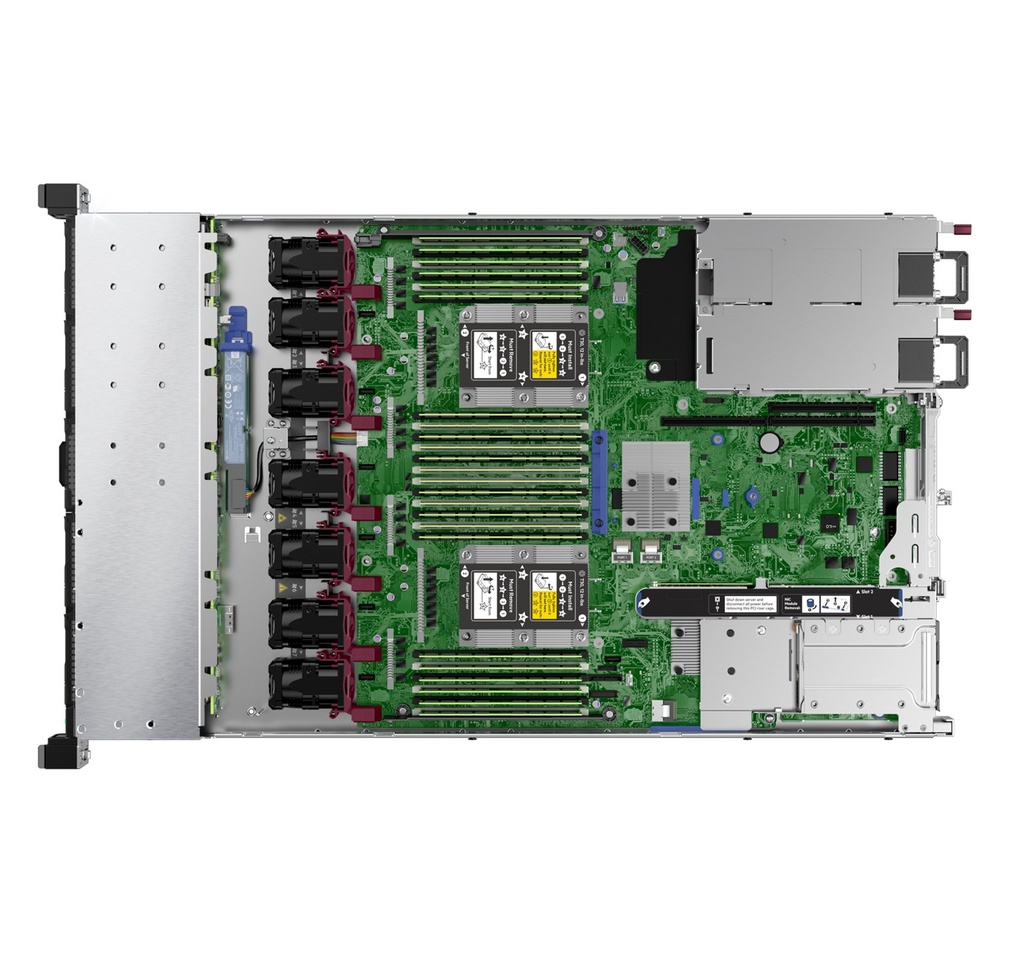 [HPE-P56958-421] HPE ProLiant DL360 Gen10 5218 2.3GHz 16-core 1P 32GB-R MR416i-a NC 8SFF BC 800W PS Server