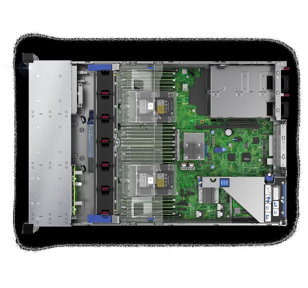 [HPE-P56962-421] HPE ProLiant DL380 Gen10 5218 2.3GHz 16-core 1P 32GB-R MR416i-p NC 8SFF BC 800W PS Server