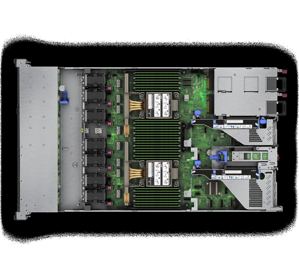 [HPE-P60735-421] HPE ProLiant DL360 Gen11 4410Y 2.0GHz 12-core 1P 32GB-R NC 4LFF 800W PS Server