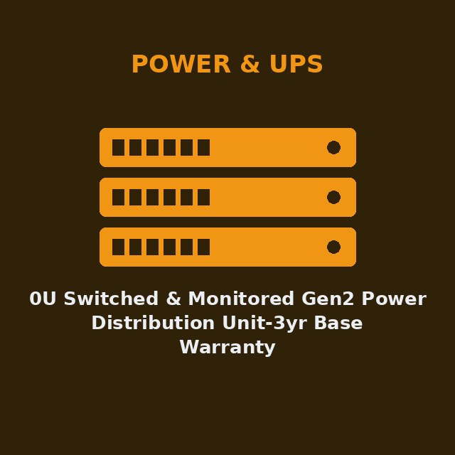 [LEN-7DGMCTO1WW-KIT] 0U Switched & Monitored Gen2 Power Distribution Unit-3yr Base Warranty