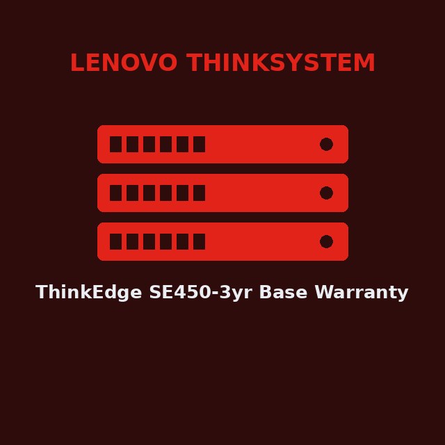 [LEN-7D8TCTO1WW-KIT] ThinkEdge SE450-3yr Base Warranty