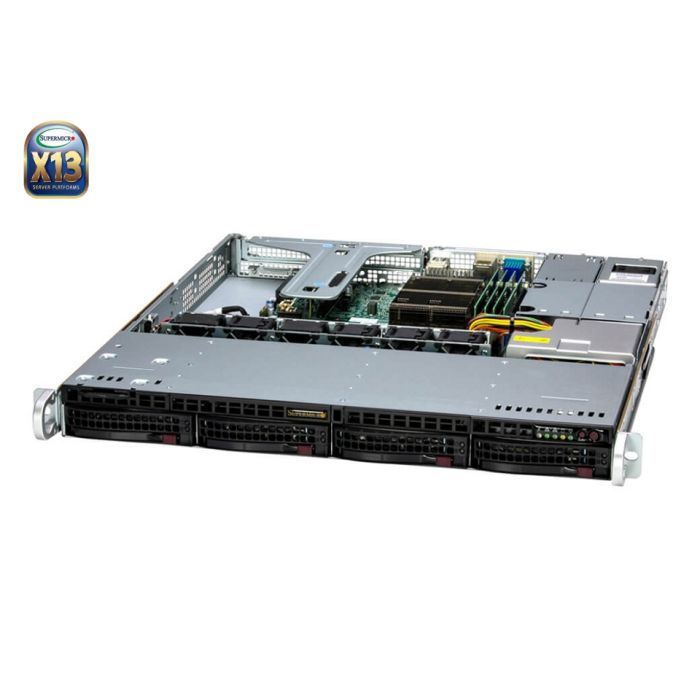 [SUPERM-YS-511R-M-KIT] Supermicro SYS-511R-M 1U Rackmount X13 Mainstream SuperServer