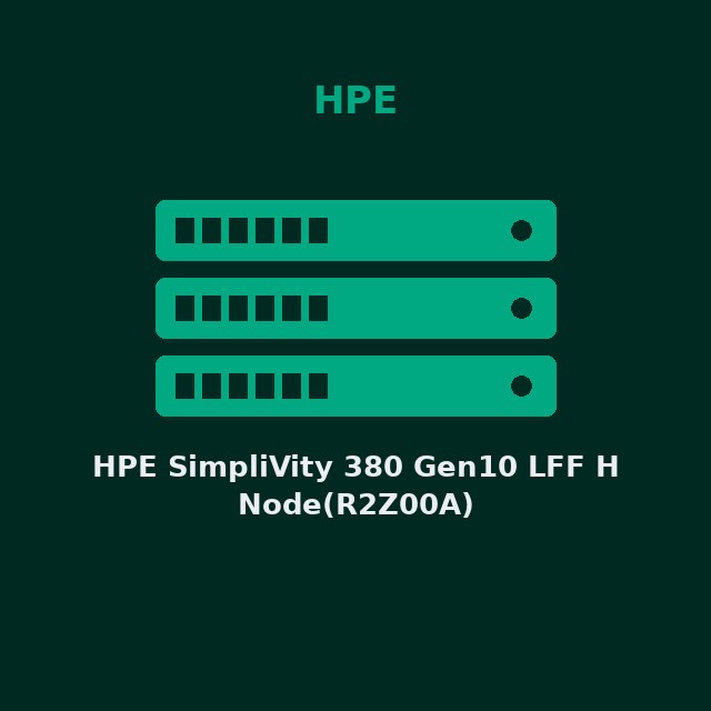 [HPE-R2Z00A-KIT] HPE SimpliVity 380 Gen10 LFF H Node(R2Z00A)