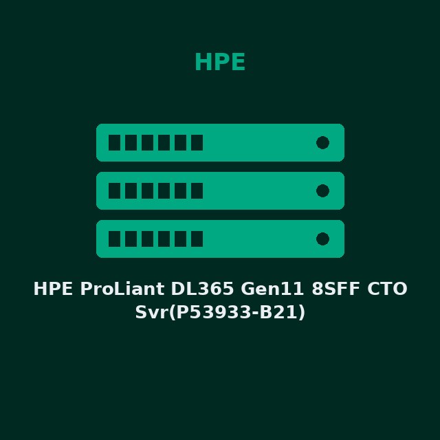 [HPE-P53933B21-KIT] HPE ProLiant DL365 Gen11 8SFF CTO Svr(P53933-B21)