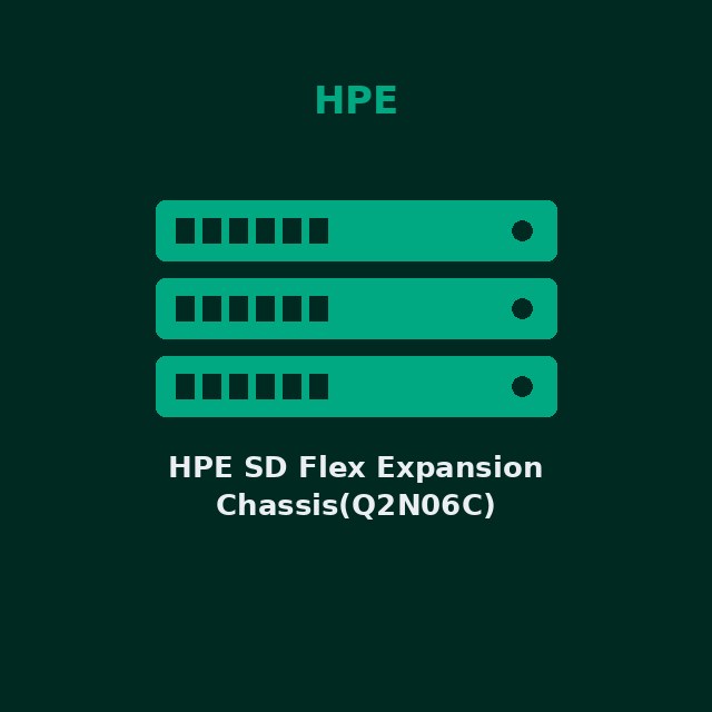 [HPE-Q2N06C-KIT] HPE SD Flex Expansion Chassis(Q2N06C)