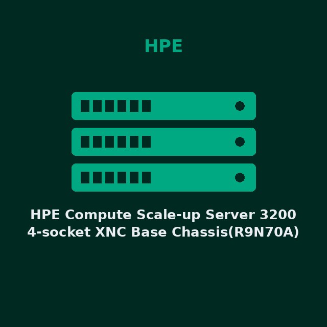[HPE-R9N70A-KIT] HPE Compute Scale-up Server 3200 4-socket XNC Base Chassis(R9N70A)