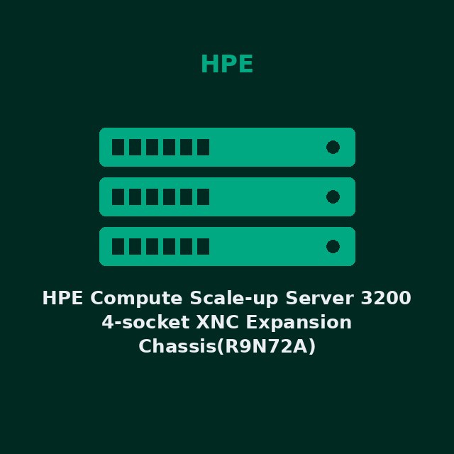 [HPE-R9N72A-KIT] HPE Compute Scale-up Server 3200 4-socket XNC Expansion Chassis(R9N72A)