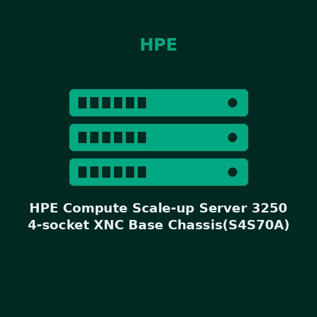 [HPE-S4S70A-KIT] HPE Compute Scale-up Server 3250 4-socket XNC Base Chassis(S4S70A)
