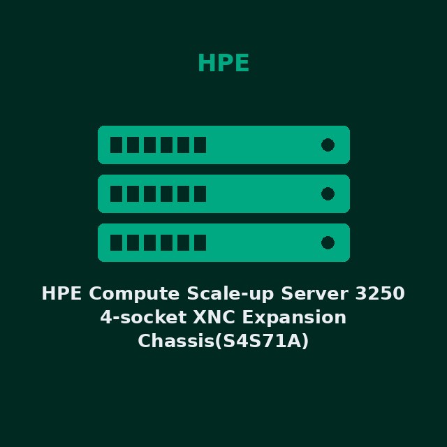 [HPE-S4S71A-KIT] HPE Compute Scale-up Server 3250 4-socket XNC Expansion Chassis(S4S71A)