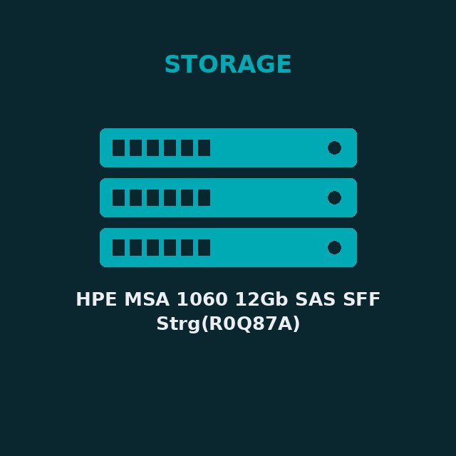 [HPE-R0Q87A-KIT] HPE MSA 1060 12Gb SAS SFF Strg(R0Q87A)
