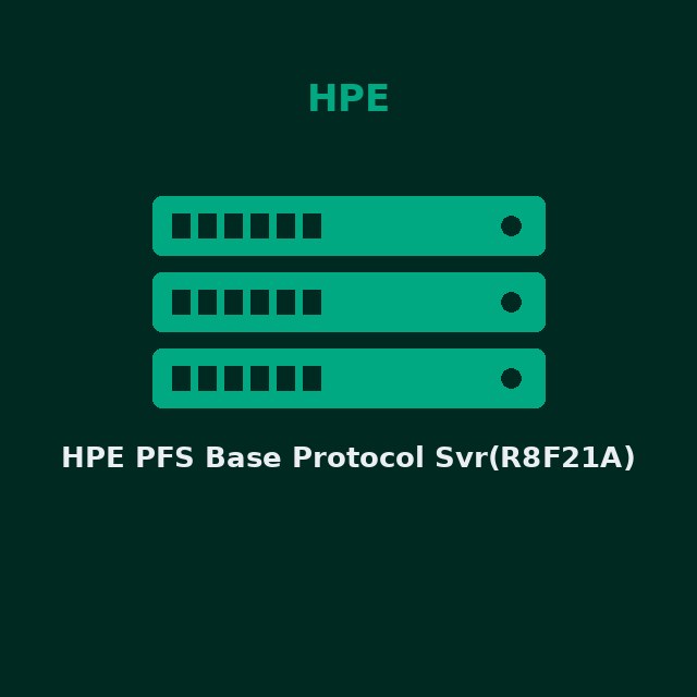 [HPE-R8F21A-KIT] HPE PFS Base Protocol Svr(R8F21A)